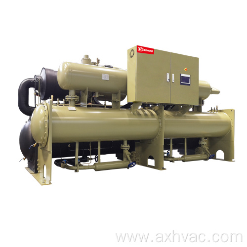 Flooded type high temperature chiller